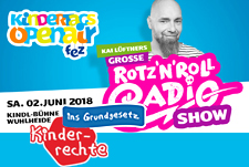 Rotz’n’Roll Radio Show – Armen Kindern ein Open-Air ermöglichen