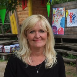Ramona Zander, Leiterin des Kinderhauses Weimar, das vom Deutschen Kinderhilfswerk gefördert wird