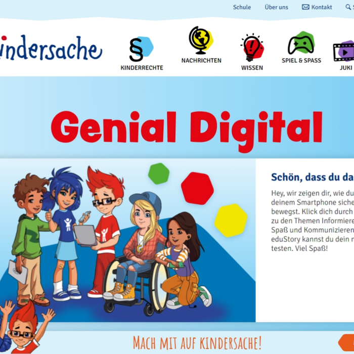 Digitale Angebote für Kinder für ein sicheres Internet
